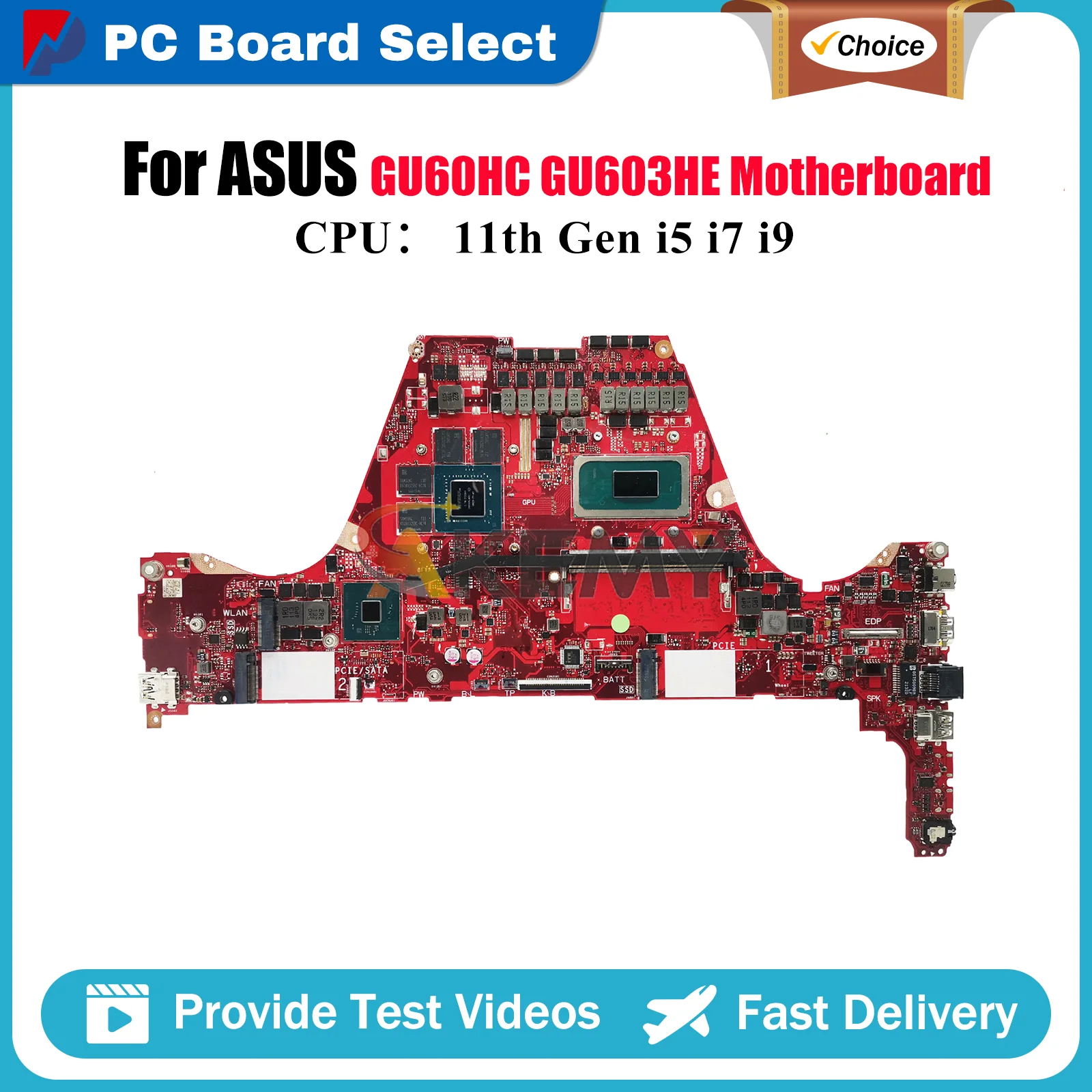 Материнская плата GU603HE для ноутбука ASUS ROG Zephyrus M16 GU603HE GU60HC GU603 с 11-го поколения i5 i7 i9 100% тест, ОК, быстрая доставка
Материнская плата GU603HE для ноутбука ASUS ROG Zephyrus M16 GU603HE GU60HC GU603 с 11-го поколения i5 i7 i9 100% тест, ОК, быстрая доставка
