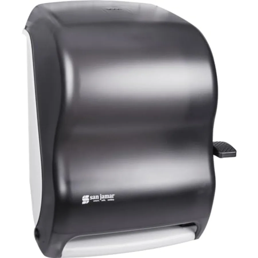 Classic Paper Towel Dispenser with Lever for Bathroom Kitchens Restaurants and Cafeterias Plastic For Universal 800' 8" Rolls
Classic Paper Towel Dispenser with Lever for Bathroom Kitchens Restaurants and Cafeterias Plastic For Universal 800' 8" Rolls