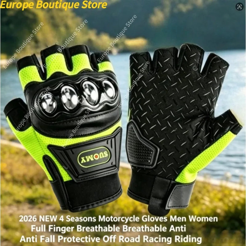 Anti Fall Protective Gear 4 Seasons Motorcycle Gloves Men Women Full Finger Breathable Off Road Racing Riding
Anti Fall Protective Gear 4 Seasons Motorcycle Gloves Men Women Full Finger Breathable Off Road Racing Riding