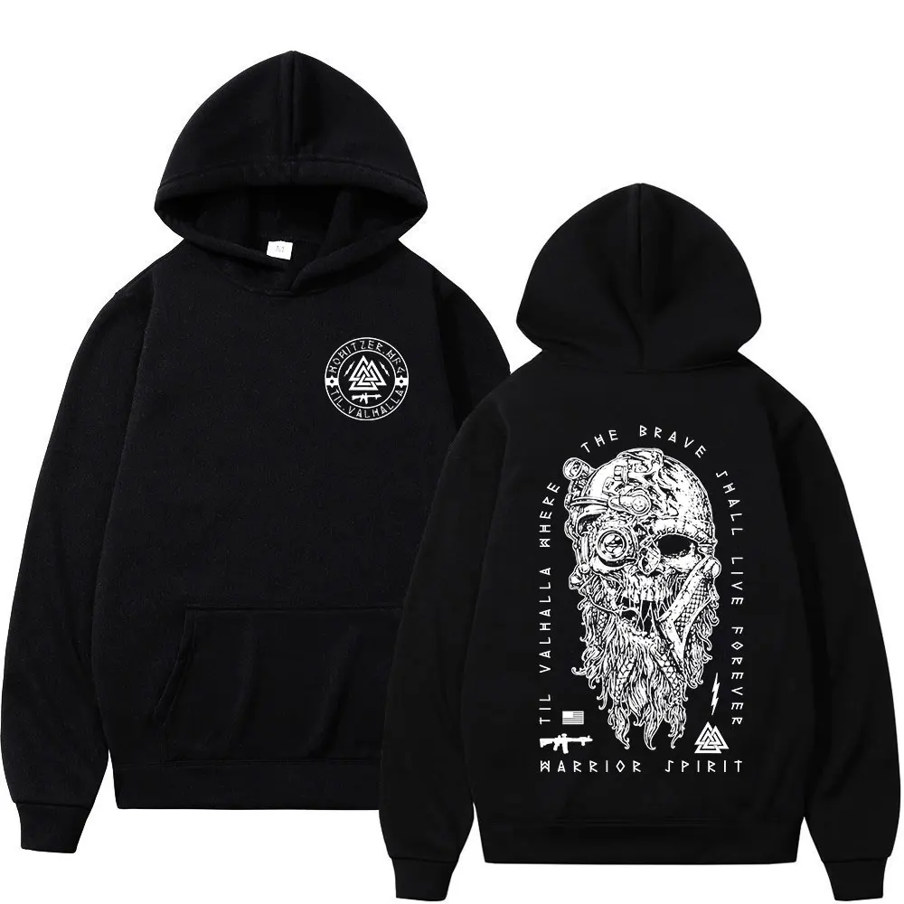 Til Valhalla Warrior Spirit Battleborn Military Grunt Tactics Skeleton Hoodies Men's Clothing Long Sleeve Sweatshirts Pullovers
Til Valhalla Warrior Spirit Battleborn Military Grunt Tactics Skeleton Hoodies Men's Clothing Long Sleeve Sweatshirts Pullovers