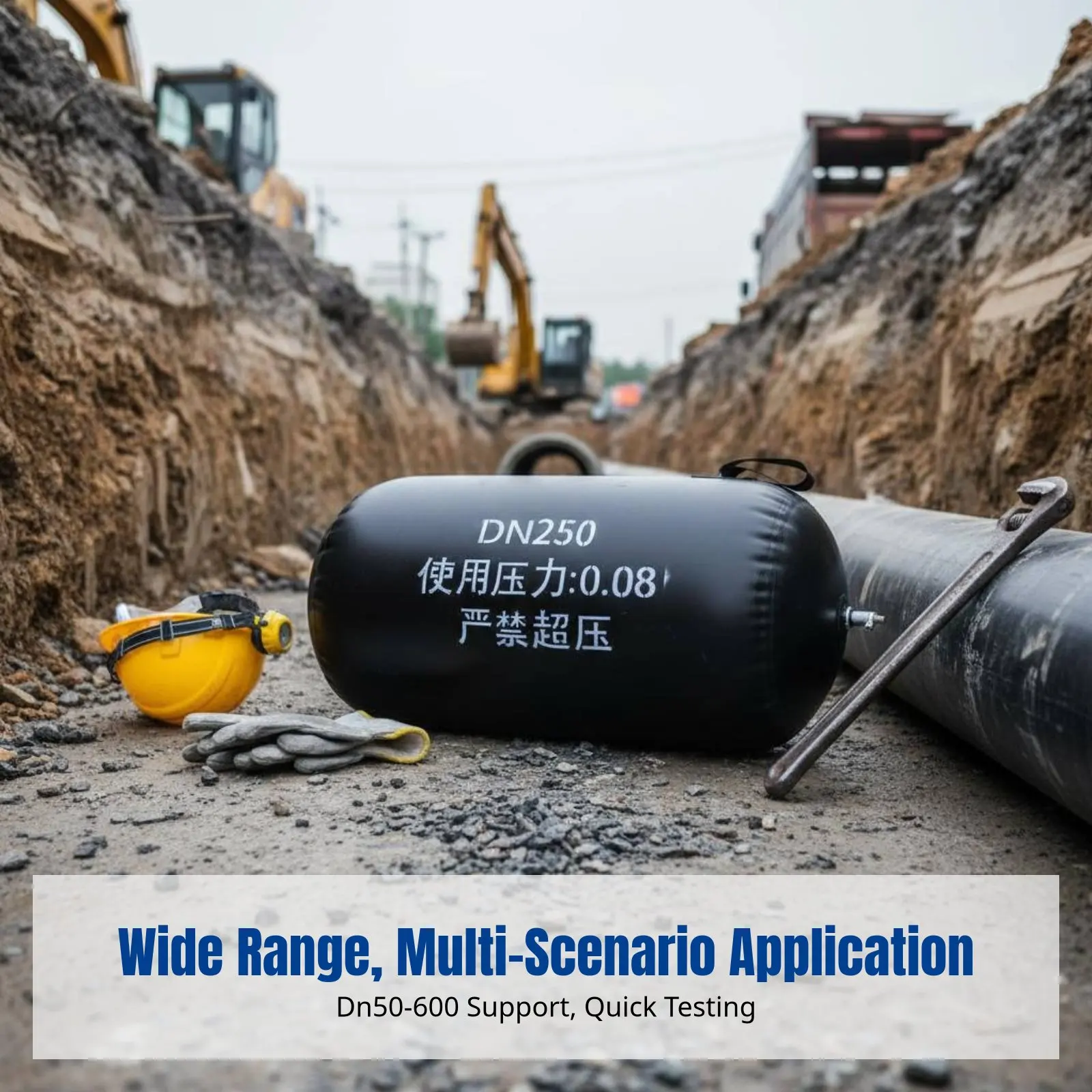 Inflatable Pipeline Leak Test Ball, Rubber Water Blocking Seal Plug, High Pressure Resistance, Multi-Size
Inflatable Pipeline Leak Test Ball, Rubber Water Blocking Seal Plug, High Pressure Resistance, Multi-Size