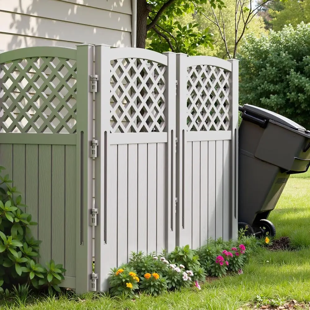 Grey Outdoor Air Conditioner Privacy Screen, 4 Panels, 49.45 H x 22.62 W
Grey Outdoor Air Conditioner Privacy Screen, 4 Panels, 49.45 H x 22.62 W