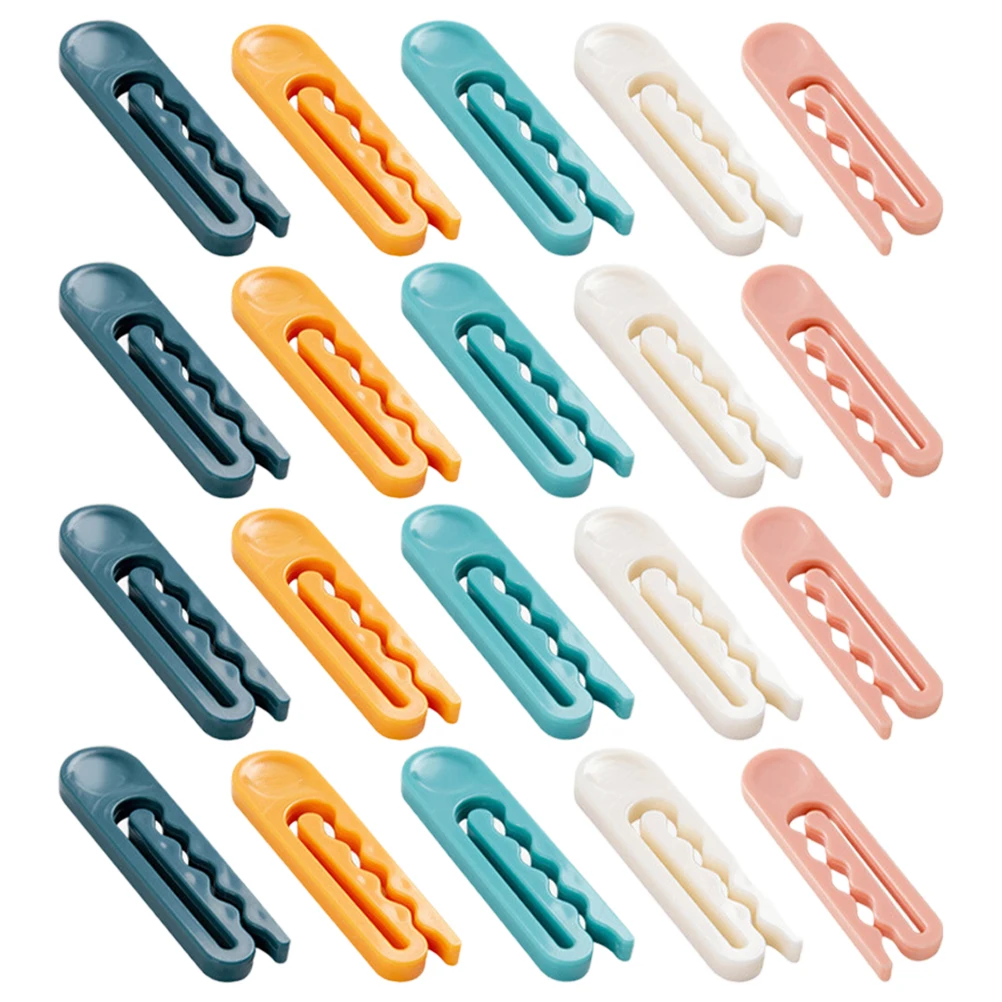 20 Pcs Windproof Clothes Clips Plastic Hanger Pegs for Drying Laundry Strong Clamp Bedroom Bathroom Balcony Courtyard Storage
20 Pcs Windproof Clothes Clips Plastic Hanger Pegs for Drying Laundry Strong Clamp Bedroom Bathroom Balcony Courtyard Storage