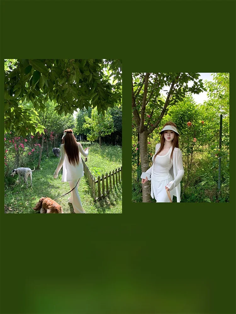 Дышащий тонкий кардиган из волокна с защитой от солнца, свободный, повседневный, для кондиционированных помещений, в корейском стиле, с длинными рукавами, V-образным вырезом, свитер Doggyqin
Дышащий тонкий кардиган из волокна с защитой от солнца, свободный, повседневный, для кондиционированных помещений, в корейском стиле, с длинными рукавами, V-образным вырезом, свитер Doggyqin