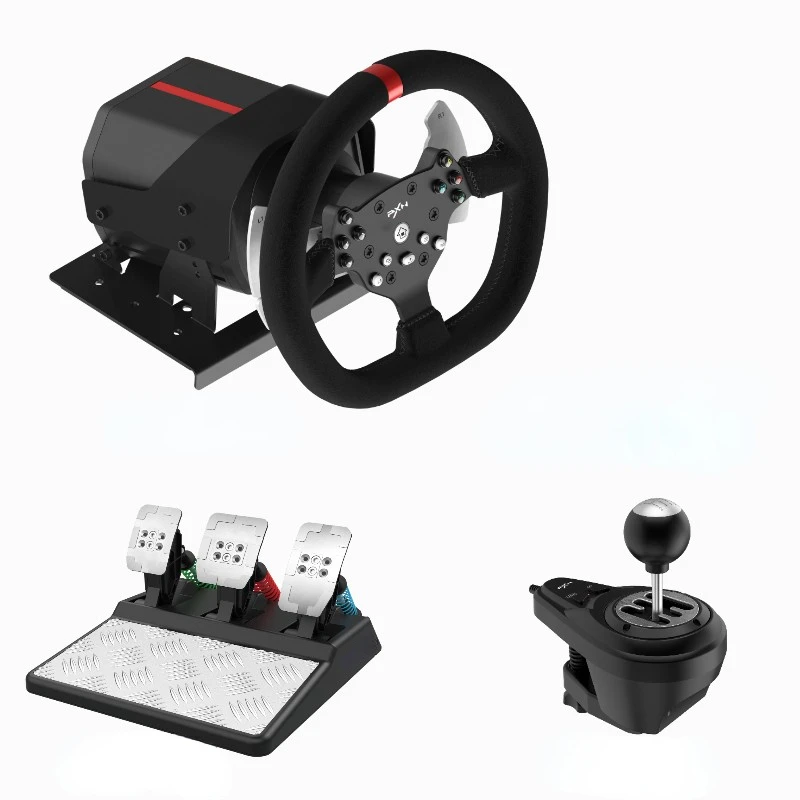 Three-in-One Racing Car Simulator Steering Wheel Driving Force Feedback Game Wild Drag Racing
Three-in-One Racing Car Simulator Steering Wheel Driving Force Feedback Game Wild Drag Racing