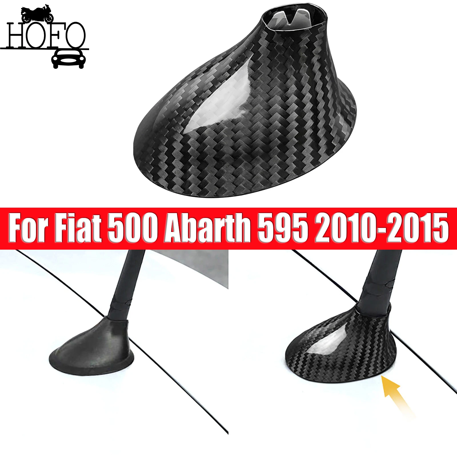 Car Roof Antenna Trim Cover For Fiat 500 Abarth 595 2010-2015
Car Roof Antenna Trim Cover For Fiat 500 Abarth 595 2010-2015