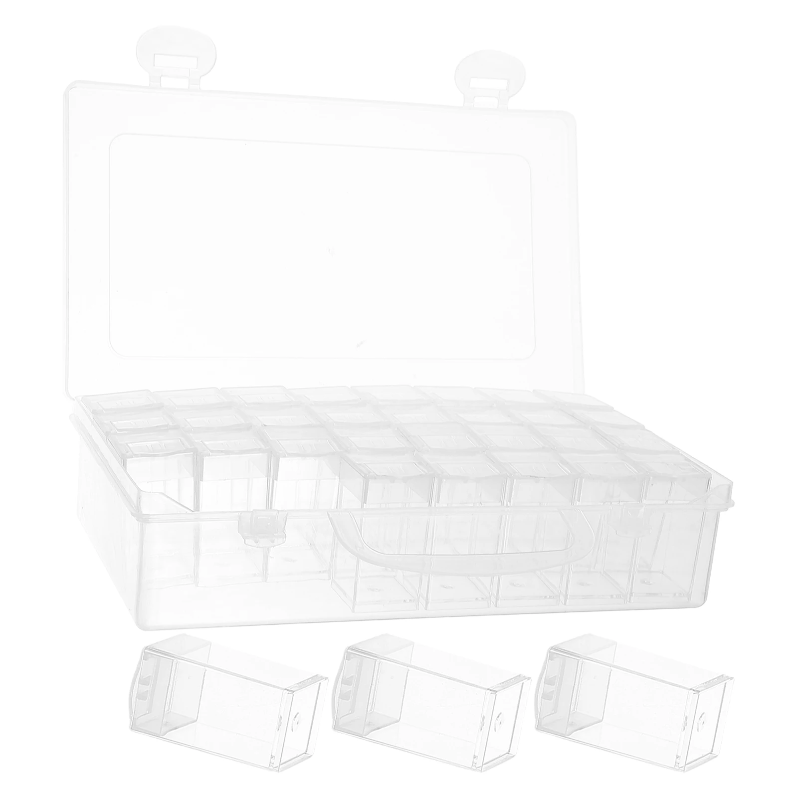 Bead Storage Organizer Containers Empty Jewelry Box Compartment Hobby Multi Grid Transparent Lid Portable Craft Supply
Bead Storage Organizer Containers Empty Jewelry Box Compartment Hobby Multi Grid Transparent Lid Portable Craft Supply