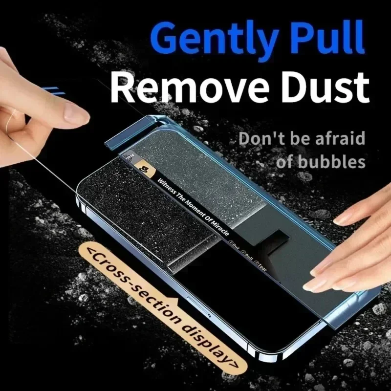 5PCS for IPhone 14 15 Plus 12 13 Mini 16e 11 Pro Max XR Xs Screen Protector Temper Glass Film Easy Install Auto-Dust Removal Kit
5PCS for IPhone 14 15 Plus 12 13 Mini 16e 11 Pro Max XR Xs Screen Protector Temper Glass Film Easy Install Auto-Dust Removal Kit