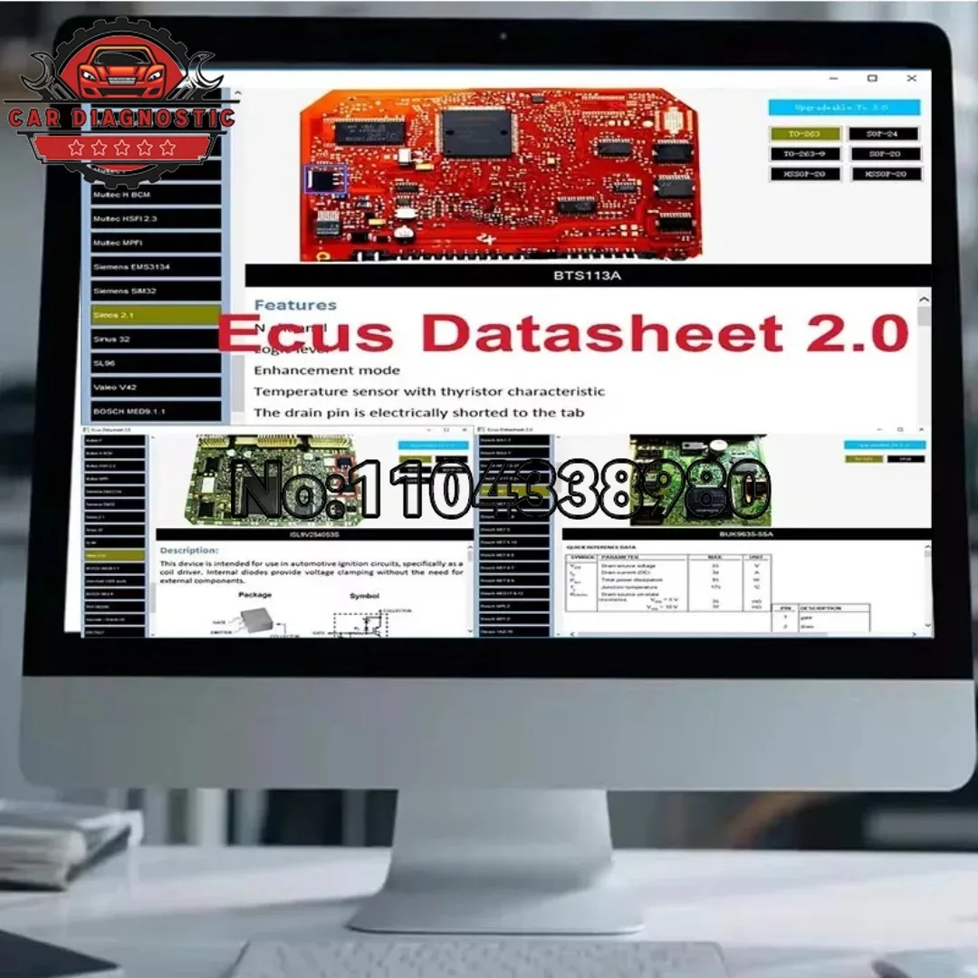 2025 ГОРЯЧИЙ ECU Datasheet 2.0, программное обеспечение для ремонта автомобильной электроники, руководство по диаграммам печатной платы для электронных компонентов Bosch IAW
2025 ГОРЯЧИЙ ECU Datasheet 2.0, программное обеспечение для ремонта автомобильной электроники, руководство по диаграммам печатной платы для электронных компонентов Bosch IAW