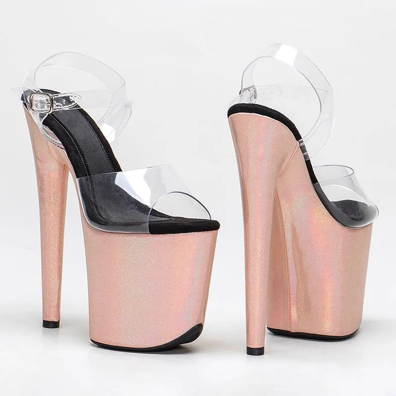 New 20cm/8inches Shiny PVC Upper Electroplate Platform High Heel Sandals Sexy Model Shoes Pole Dance Shoes 193
New 20cm/8inches Shiny PVC Upper Electroplate Platform High Heel Sandals Sexy Model Shoes Pole Dance Shoes 193