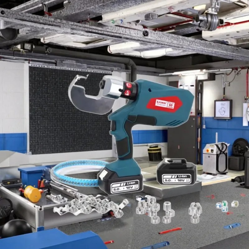 Funisi Aluminum Hand Held Riveting Machine Portable Convenient Riveting Cordless Electric Rivet Clinching Press Machine
Funisi Aluminum Hand Held Riveting Machine Portable Convenient Riveting Cordless Electric Rivet Clinching Press Machine