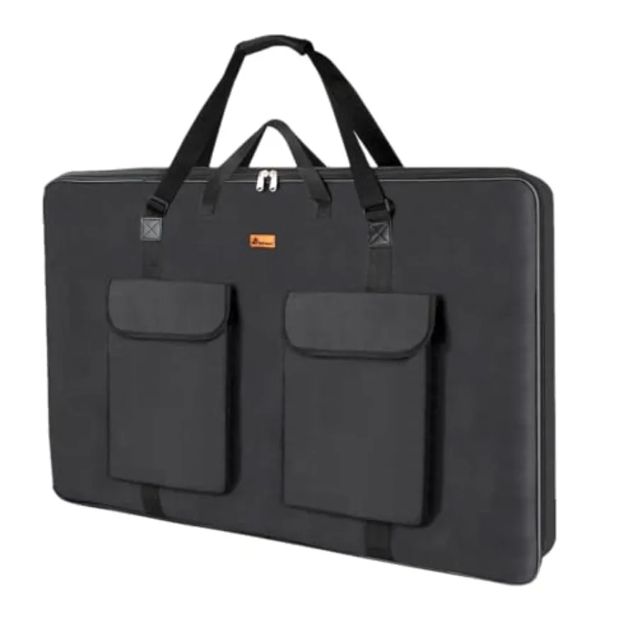 Портфолио-папка TreochtFUN для художников, чехол для портфолио 23 x 31,5 дюйма, сумка для портфолио формата А2 с плечевым ремнем, сумка для переноски художественных работ
Портфолио-папка TreochtFUN для художников, чехол для портфолио 23 x 31,5 дюйма, сумка для портфолио формата А2 с плечевым ремнем, сумка для переноски художественных работ