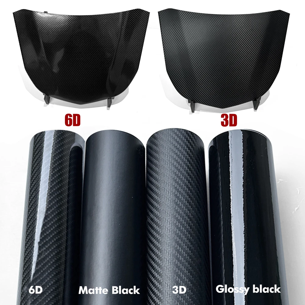 Auto Stickers Carbon Fiber Vinyl Wrap Film 3D 6D Gloss Carbon Fiber Film Car Tuning Film Waterproof Sticker for Car Accessories
Auto Stickers Carbon Fiber Vinyl Wrap Film 3D 6D Gloss Carbon Fiber Film Car Tuning Film Waterproof Sticker for Car Accessories