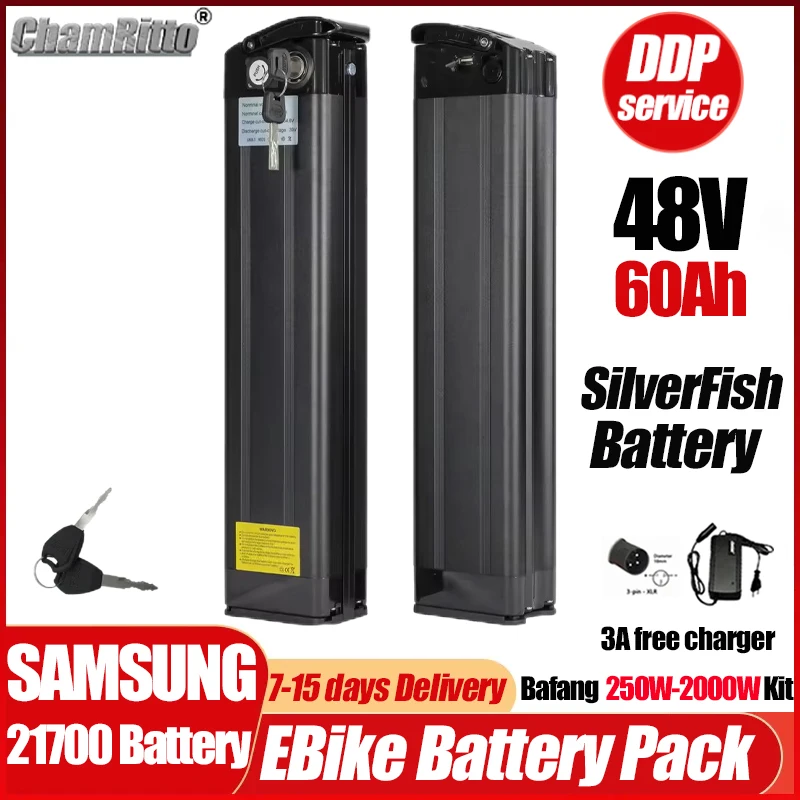 Электровелосипед Chamrider с батареей Silverfish 48В, 60В, 52В, мотор Bafang 750Вт, 2000Вт, литиевая батарея 20, 30, 40Ач, 72В, 50Ач, 1000Вт.
Электровелосипед Chamrider с батареей Silverfish 48В, 60В, 52В, мотор Bafang 750Вт, 2000Вт, литиевая батарея 20, 30, 40Ач, 72В, 50Ач, 1000Вт.