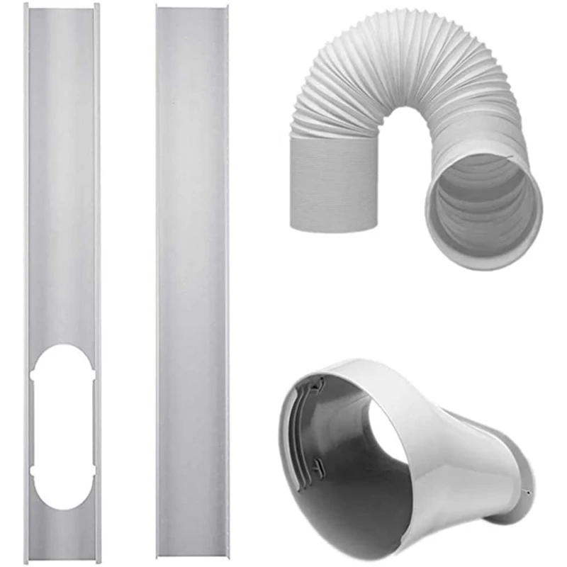 Air Conditioner Accessories 2Pcs Window Slide Kit Plate 5.9 Inch Window Adapter Tube Connector 5.90 Inch Exhaust Hose
Air Conditioner Accessories 2Pcs Window Slide Kit Plate 5.9 Inch Window Adapter Tube Connector 5.90 Inch Exhaust Hose