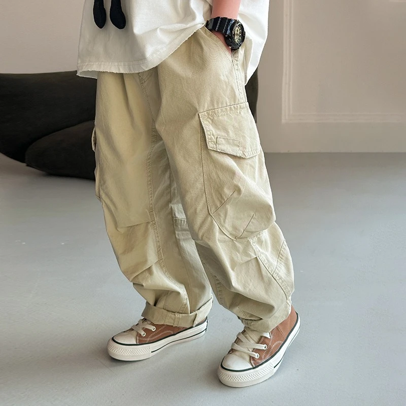 2026 Boys‘ Cargo Pants from Zhili, Spring Casual Long Trousers for Big Kids Comfortable Everyday Wear New Arrival
2026 Boys‘ Cargo Pants from Zhili, Spring Casual Long Trousers for Big Kids Comfortable Everyday Wear New Arrival