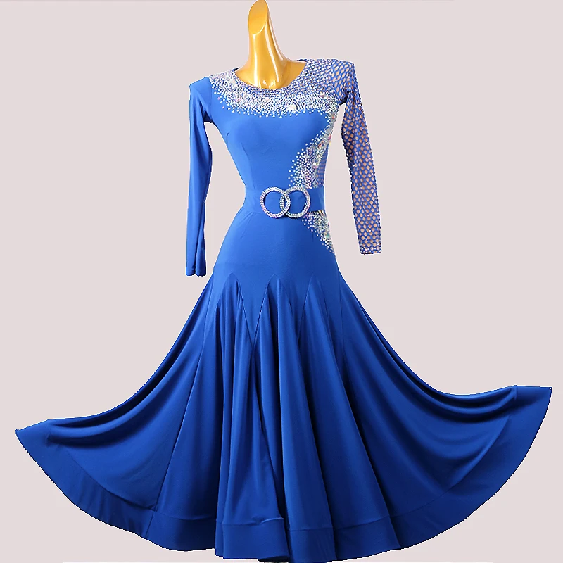 New Ballroom Dance Dress High-End Skirt National Standard Waltz Dancing Costumes Female Adult Profession Performance Clothing
New Ballroom Dance Dress High-End Skirt National Standard Waltz Dancing Costumes Female Adult Profession Performance Clothing
