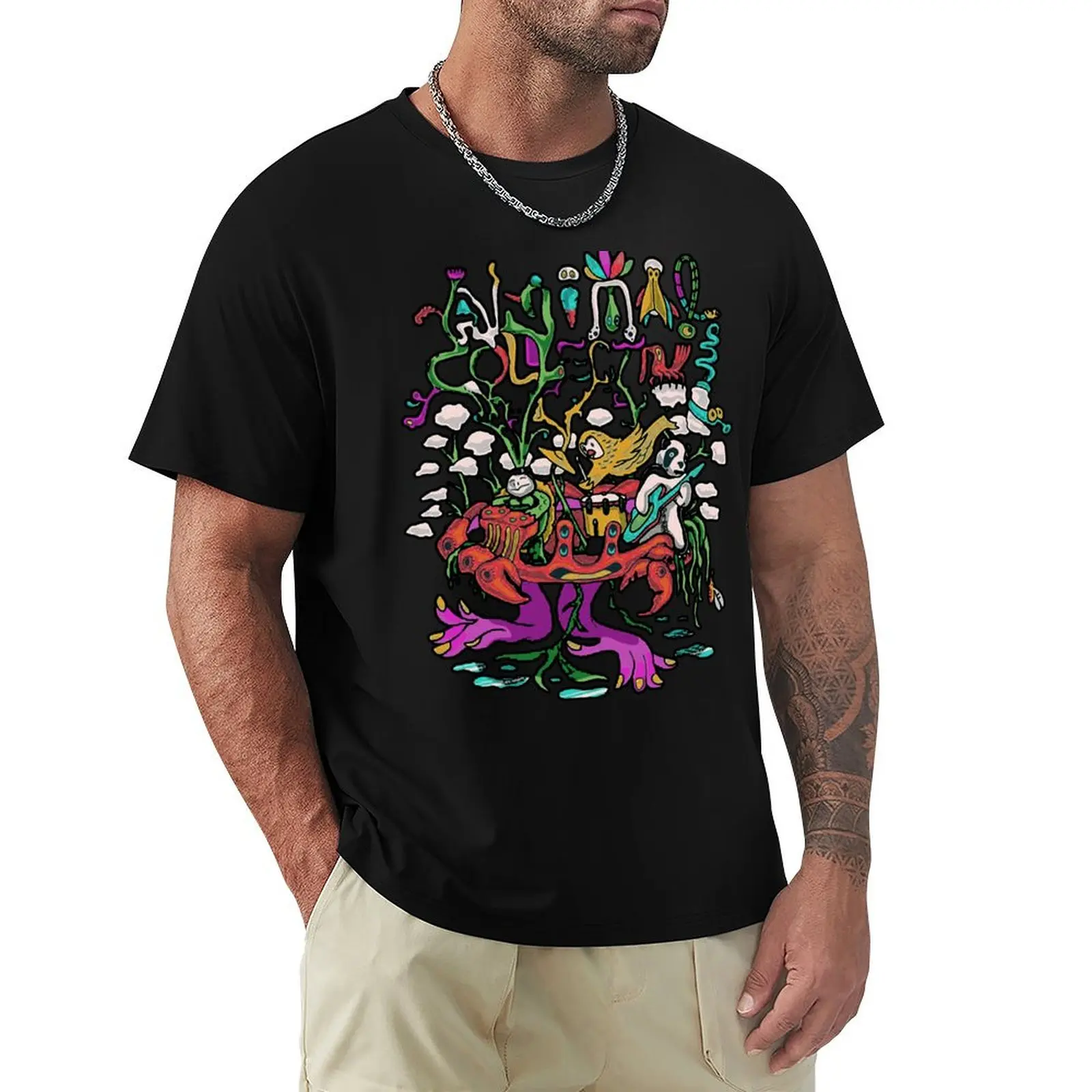 The animal collective T-Shirt Regular Fit Plain Tee Shirt
The animal collective T-Shirt Regular Fit Plain Tee Shirt