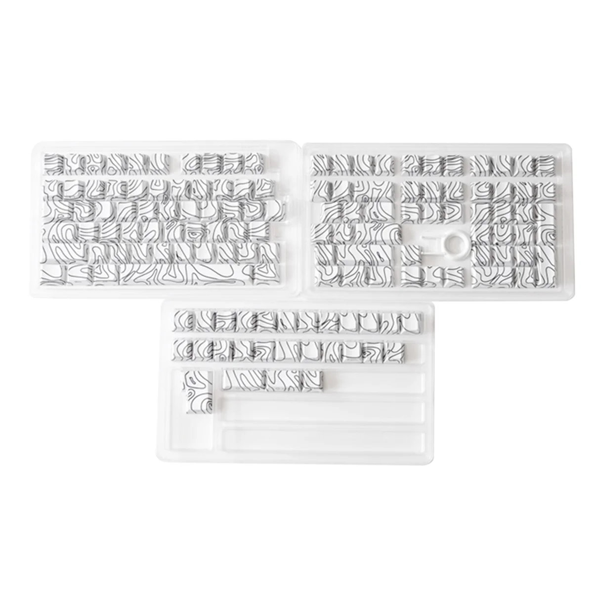 ATP-131 Keys PBT Keycaps Set Thermally Sublimated Side Engraved Transparent Keycaps for Gaming Keyboard White
ATP-131 Keys PBT Keycaps Set Thermally Sublimated Side Engraved Transparent Keycaps for Gaming Keyboard White
