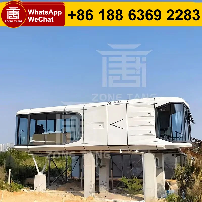 Factory Price Mobile Container House Single Wide Mobile Home Space Capsule Home Outdoor Garden House Luxury Prefabricated Houses
Factory Price Mobile Container House Single Wide Mobile Home Space Capsule Home Outdoor Garden House Luxury Prefabricated Houses