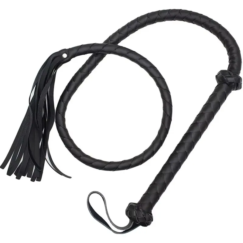 150CM PU Leather Long Horse Whip,Soft Horse Whip Crop Riding for Shows and Performances
150CM PU Leather Long Horse Whip,Soft Horse Whip Crop Riding for Shows and Performances