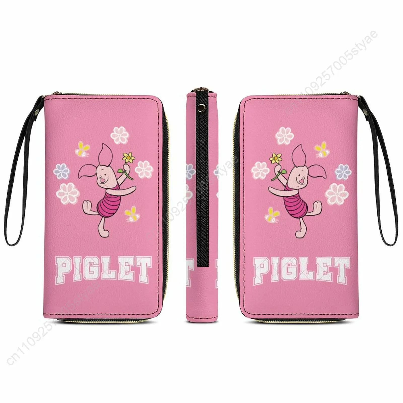 Piglet Leather Wallet Disney Licensed Customizable Personalized Design Your Pattern Portable Purse Double-sided Printing
Piglet Leather Wallet Disney Licensed Customizable Personalized Design Your Pattern Portable Purse Double-sided Printing