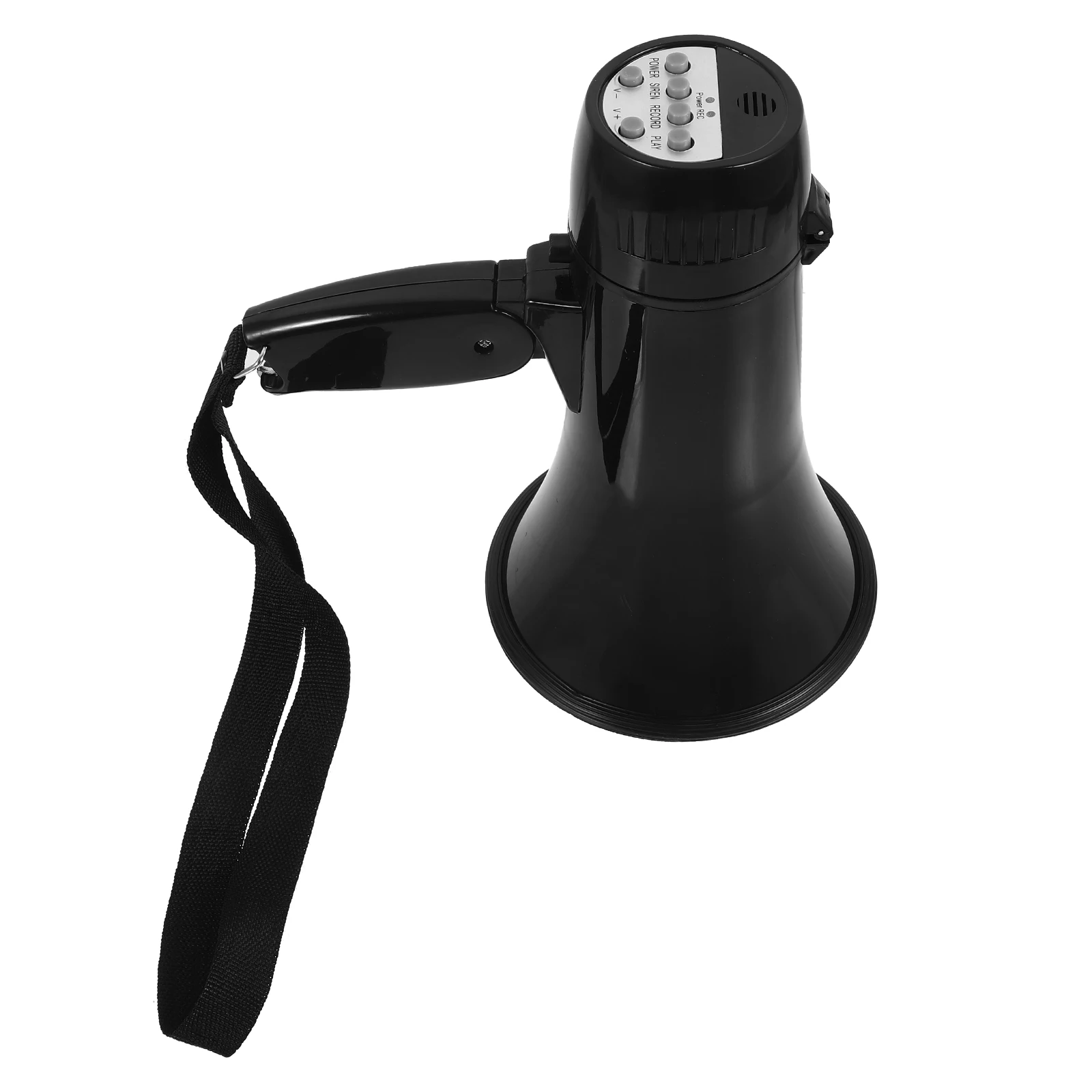 25W Handheld Megaphone Black 240s Recording Loud Portable Plastic Bullhorn Sports Cheer Football Rally Crowd Team
25W Handheld Megaphone Black 240s Recording Loud Portable Plastic Bullhorn Sports Cheer Football Rally Crowd Team