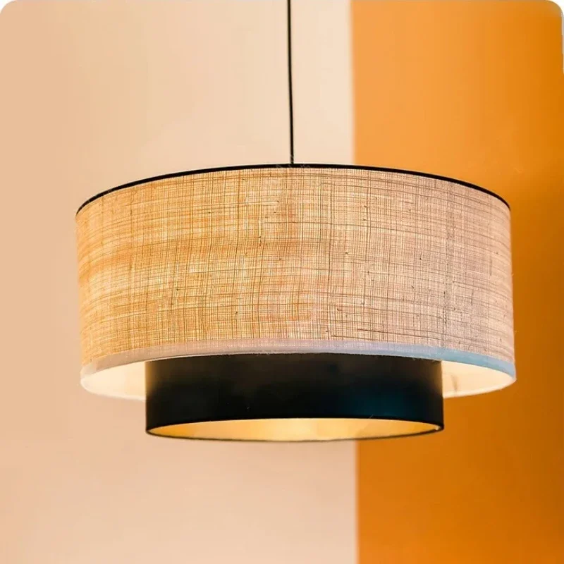 Pendant Lamp Japanese Designer Linen Cloth Lamp Living Room Boho Decor Lamp Bedroom Restaurant Homestay Hotel Loft Lights
Pendant Lamp Japanese Designer Linen Cloth Lamp Living Room Boho Decor Lamp Bedroom Restaurant Homestay Hotel Loft Lights