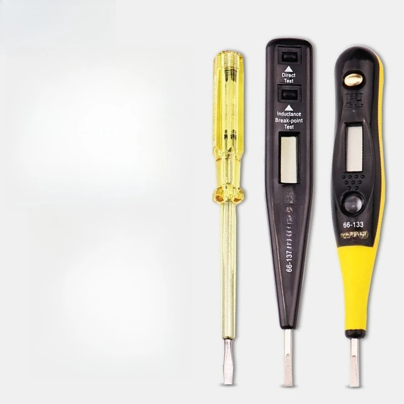 Multifunctional induction digital display tester pen, household line detection electrician power test pen power test pen
Multifunctional induction digital display tester pen, household line detection electrician power test pen power test pen