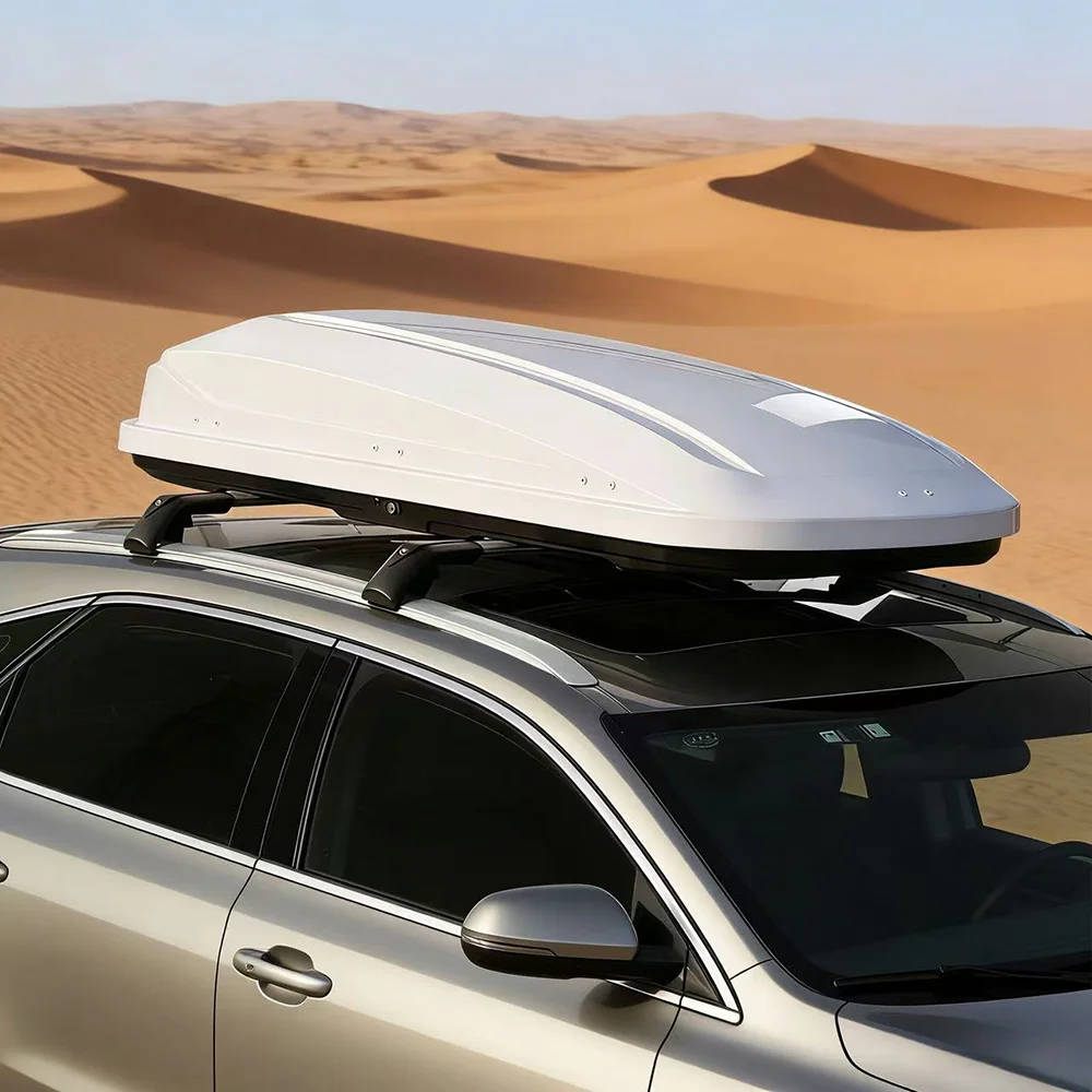 WP3021 Car Roof Cargo Box Glossy Leather Texture PMMA+ABS Double-sided Opening U-hook Fixing Customizable Color Four-season
WP3021 Car Roof Cargo Box Glossy Leather Texture PMMA+ABS Double-sided Opening U-hook Fixing Customizable Color Four-season