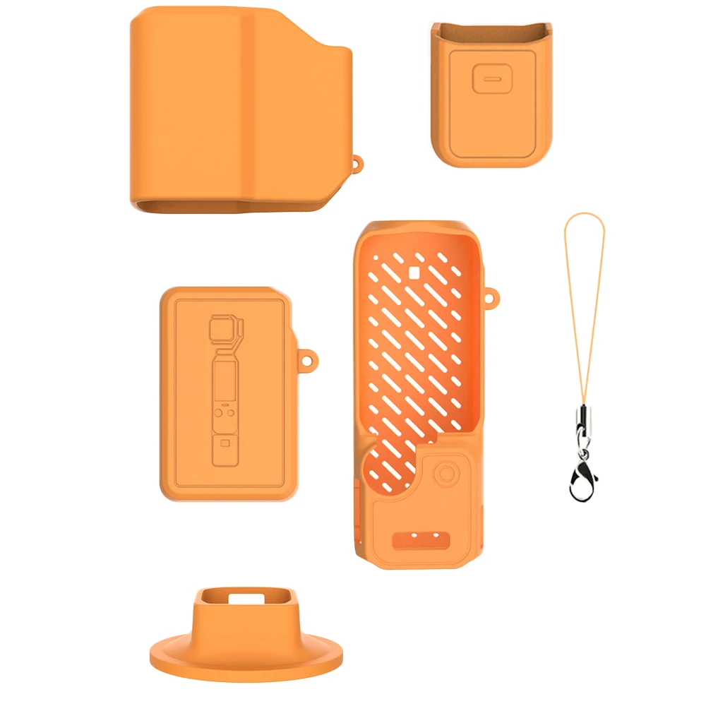 for DJI Pocket 4 Pro Silicone Case Full Protective Cover Shockproof Drop Proof with Heat Dissipation Grille Precision Cutout
for DJI Pocket 4 Pro Silicone Case Full Protective Cover Shockproof Drop Proof with Heat Dissipation Grille Precision Cutout