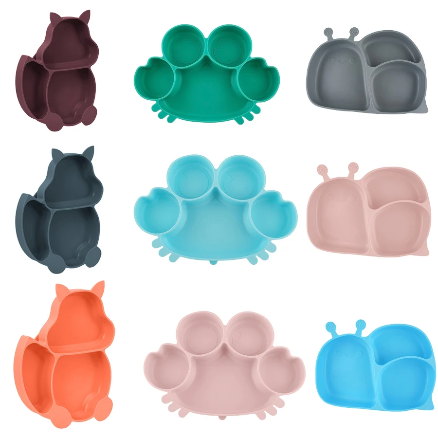 1Pc Silicone Plate for Toddlers, Baby Feeding Plate, Non-Slip Divided Plate, Food-Grade Baby Food Bowl, Cartoon Animal Tableware, Integrated Children's Feeding Utensil Set, with Suction Cup Base to Prevent Accidental Spills, Can Be Microwaved and Cleaned
1Pc Silicone Plate for Toddlers, Baby Feeding Plate, Non-Slip Divided Plate, Food-Grade Baby Food Bowl, Cartoon Animal Tableware, Integrated Children's Feeding Utensil Set, with Suction Cup Base to Prevent Accidental Spills, Can Be Microwaved and Cleaned