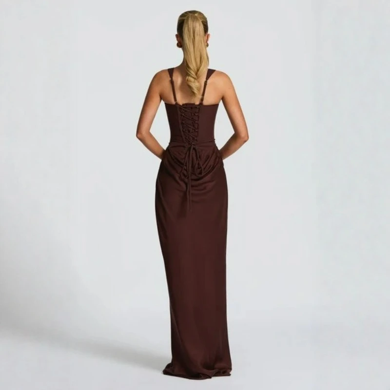 Summer New Fashion Cross-border Sexy Pleated Suspender Hip Hugging Long Skirt Waist Cinching Fishbone Hot Girl Dress for Women
Summer New Fashion Cross-border Sexy Pleated Suspender Hip Hugging Long Skirt Waist Cinching Fishbone Hot Girl Dress for Women