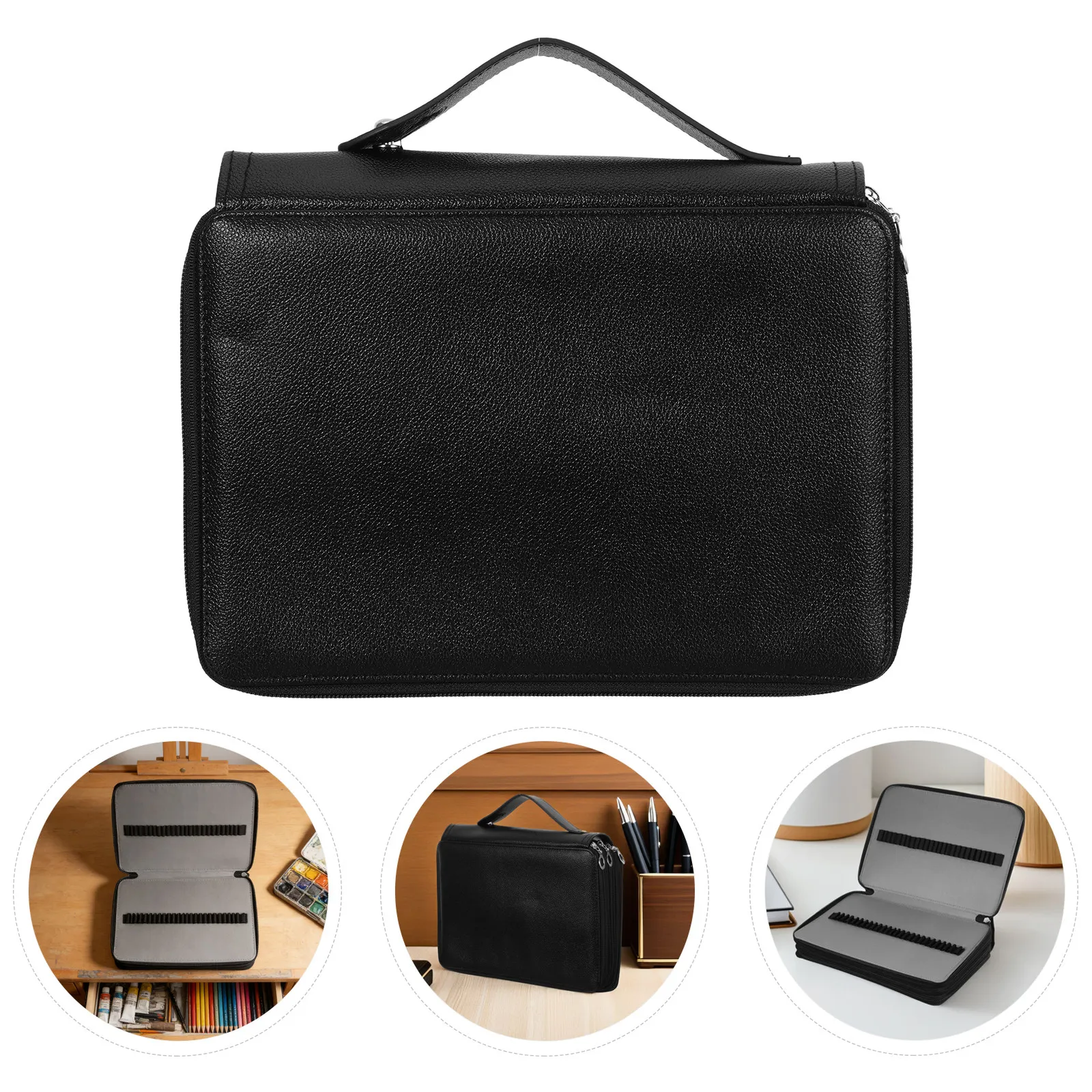 Large Colored Pencil Organizer Case 200-Slot 4-Layer Zipper Storage Pouch with Handle Large Capacity Portable Pen Box for Art
Large Colored Pencil Organizer Case 200-Slot 4-Layer Zipper Storage Pouch with Handle Large Capacity Portable Pen Box for Art