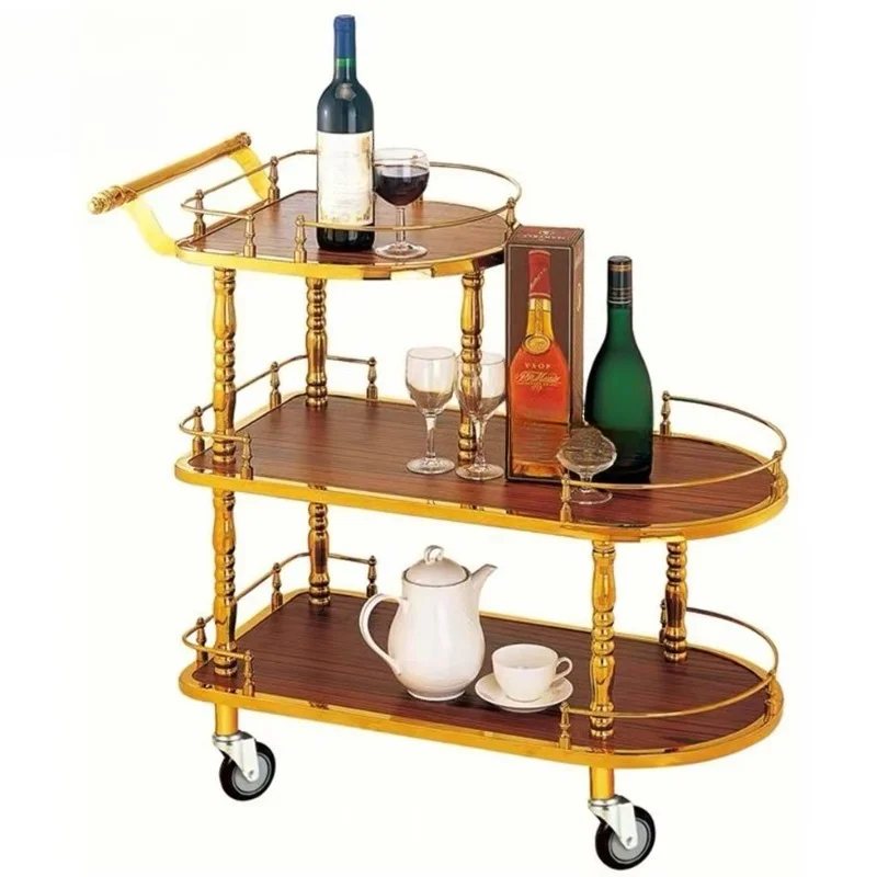 Hotel Room Service Trolley Trolley Server for Banquet Buffet Antique Stainless Steel Mobile Coffee Tea Service Trolley
Hotel Room Service Trolley Trolley Server for Banquet Buffet Antique Stainless Steel Mobile Coffee Tea Service Trolley