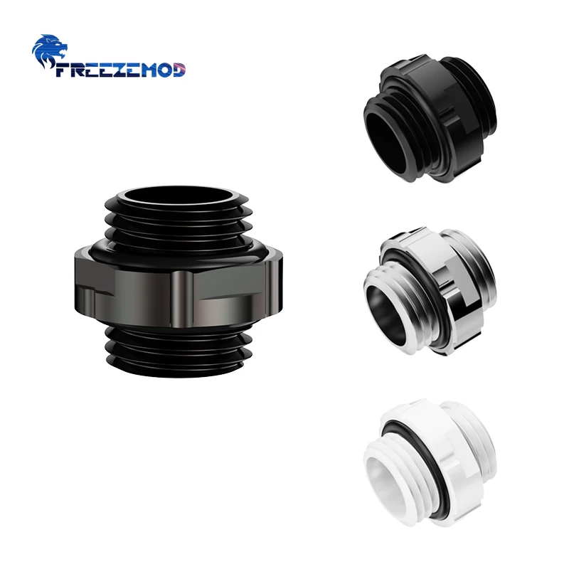 Freezemod GDS-D10 Mini Dual External Thread Water Cooling Fitting G1/4 Glossy Finish Tube Connector for 2025 Model
Freezemod GDS-D10 Mini Dual External Thread Water Cooling Fitting G1/4 Glossy Finish Tube Connector for 2025 Model