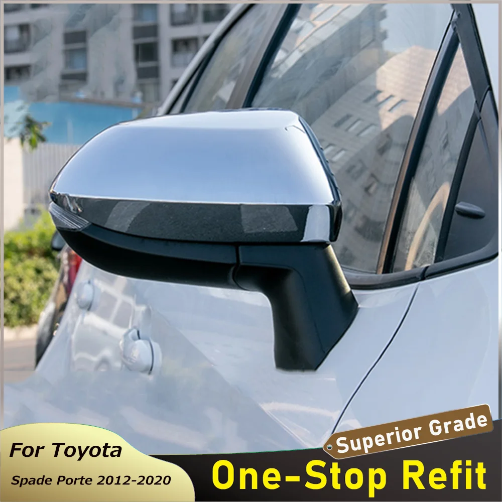 For Toyota Spade Porte 2012 to 2020 Car Rear View Mirror Trims Cover ABS Material Rearview Mirror Decorative Cover Stickers
For Toyota Spade Porte 2012 to 2020 Car Rear View Mirror Trims Cover ABS Material Rearview Mirror Decorative Cover Stickers