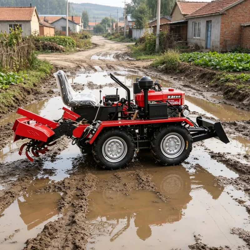 Customized 4WD High‑Power Agricultural Tractor, Four‑Wheel Rotary Deep‑Tillage Machine, Upgraded Cultivator
Customized 4WD High‑Power Agricultural Tractor, Four‑Wheel Rotary Deep‑Tillage Machine, Upgraded Cultivator