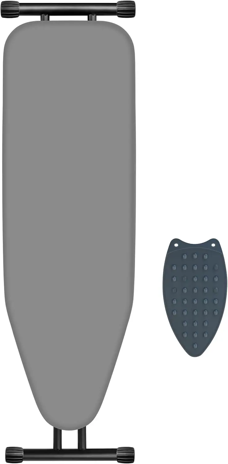 Compact Ironing Board 13x43 with Extra Thick Padding, Metal Frame, Non-Skid Feet for Small Spaces
Compact Ironing Board 13x43 with Extra Thick Padding, Metal Frame, Non-Skid Feet for Small Spaces
