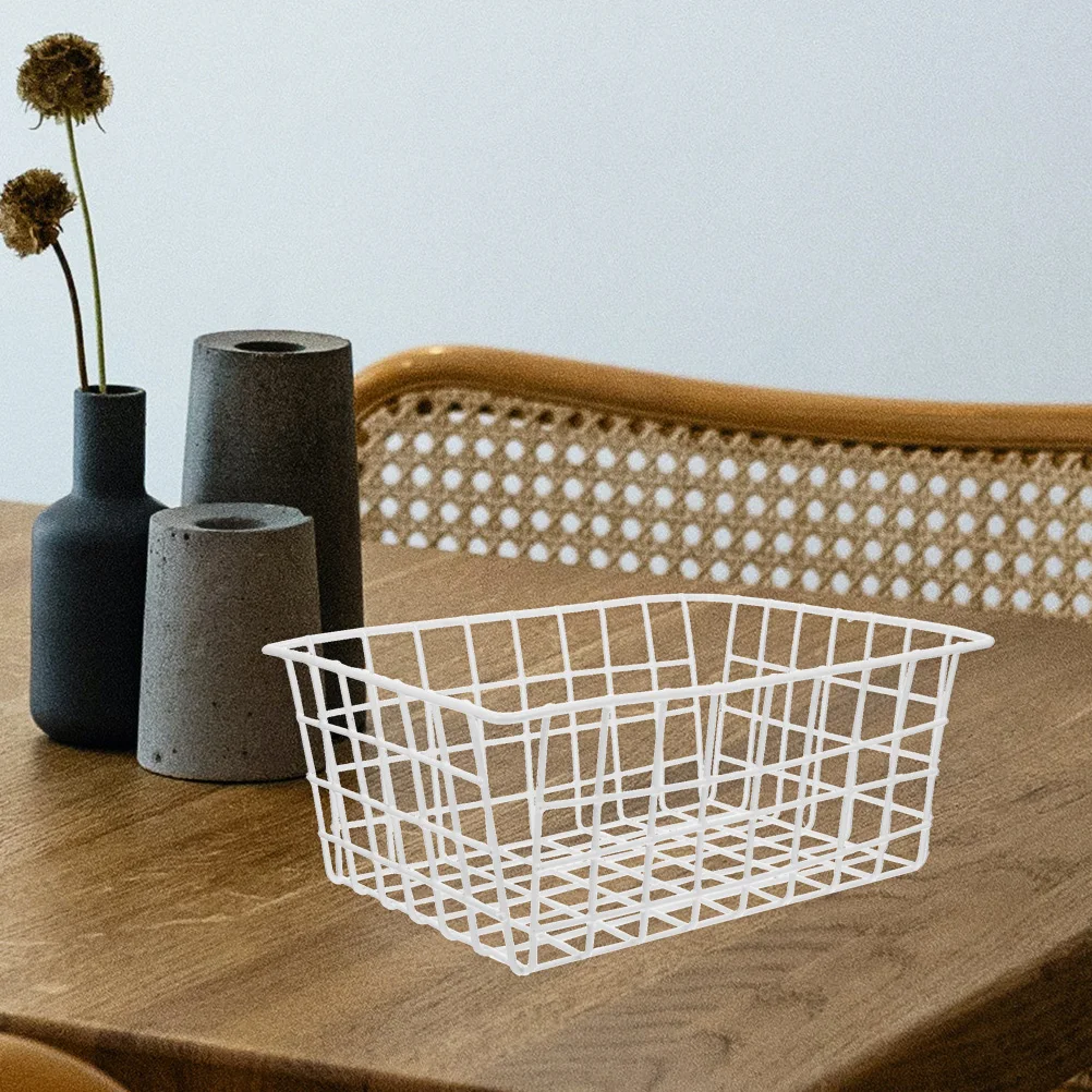 2 Pcs Storage Basket Freezer Shelf Organizers Fridges Organization Containers Wire Tray Baskets for Iron Kitchen
2 Pcs Storage Basket Freezer Shelf Organizers Fridges Organization Containers Wire Tray Baskets for Iron Kitchen