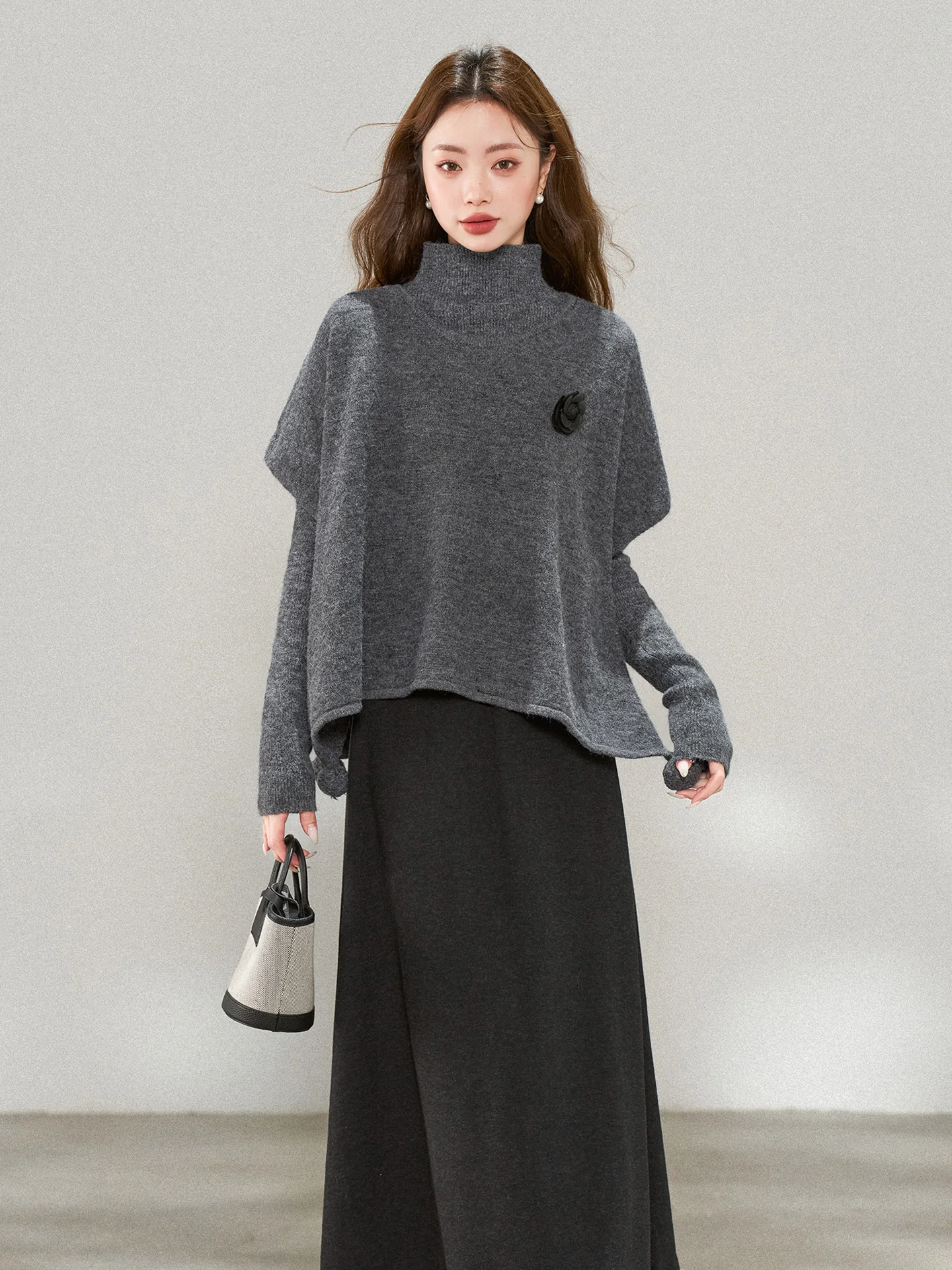 Korean Sle Women's Autumn Winter Loose Knitted Cover up Top And Skirt Set Faionable Commute Sle Medium Thin Knitwe...
Korean Sle Women's Autumn Winter Loose Knitted Cover up Top And Skirt Set Faionable Commute Sle Medium Thin Knitwe...