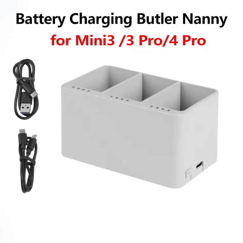 New Brand Battery Charging Butler Nanny PD Three Way Charger For Mini3 /3 Pro/4 Pro Intelligent Flight Accessories
New Brand Battery Charging Butler Nanny PD Three Way Charger For Mini3 /3 Pro/4 Pro Intelligent Flight Accessories