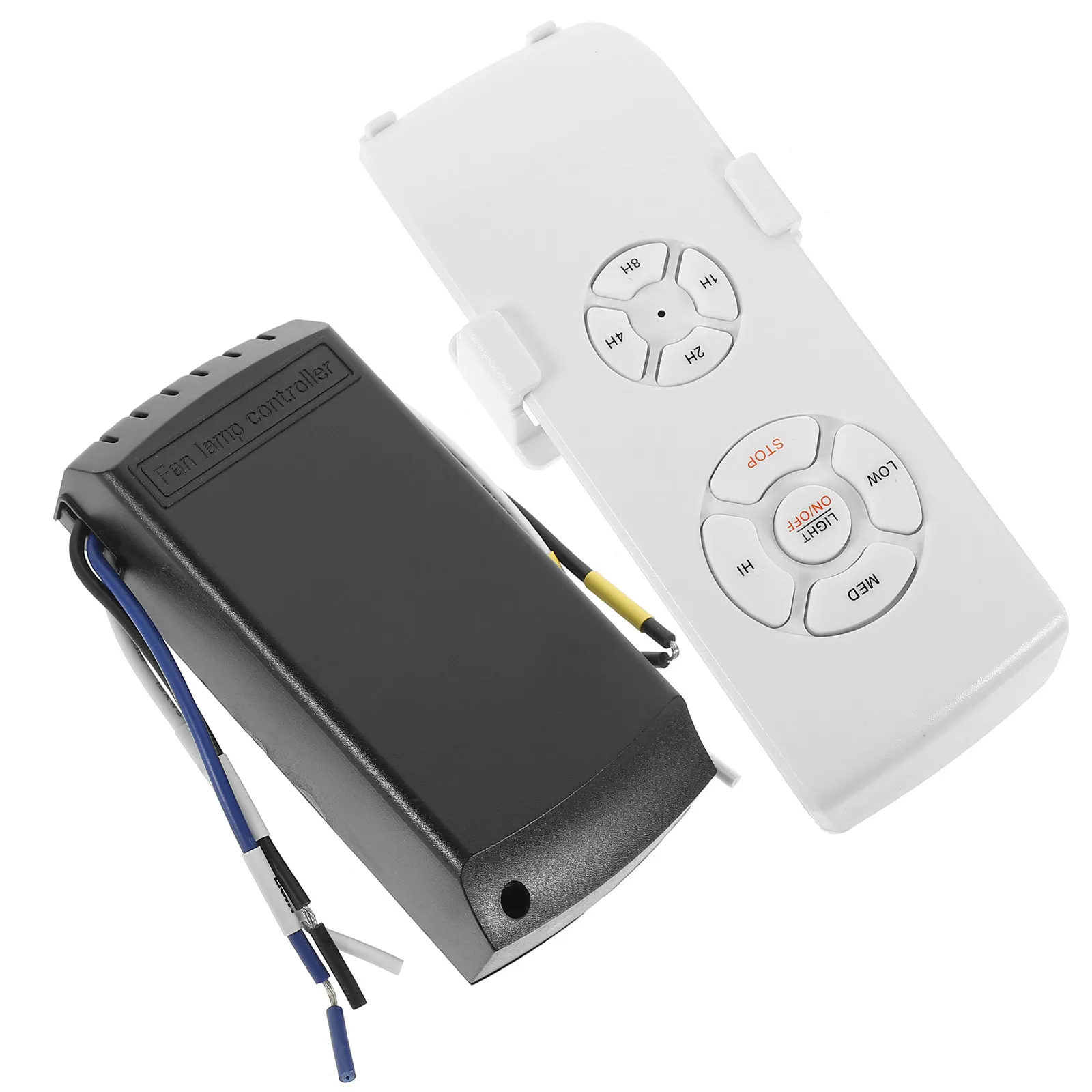 Universal Ceiling Fan Remote Controller Kit Rubber Button 3-Speed Timing Function Easy Install Home Office Remote Controller Kit
Universal Ceiling Fan Remote Controller Kit Rubber Button 3-Speed Timing Function Easy Install Home Office Remote Controller Kit