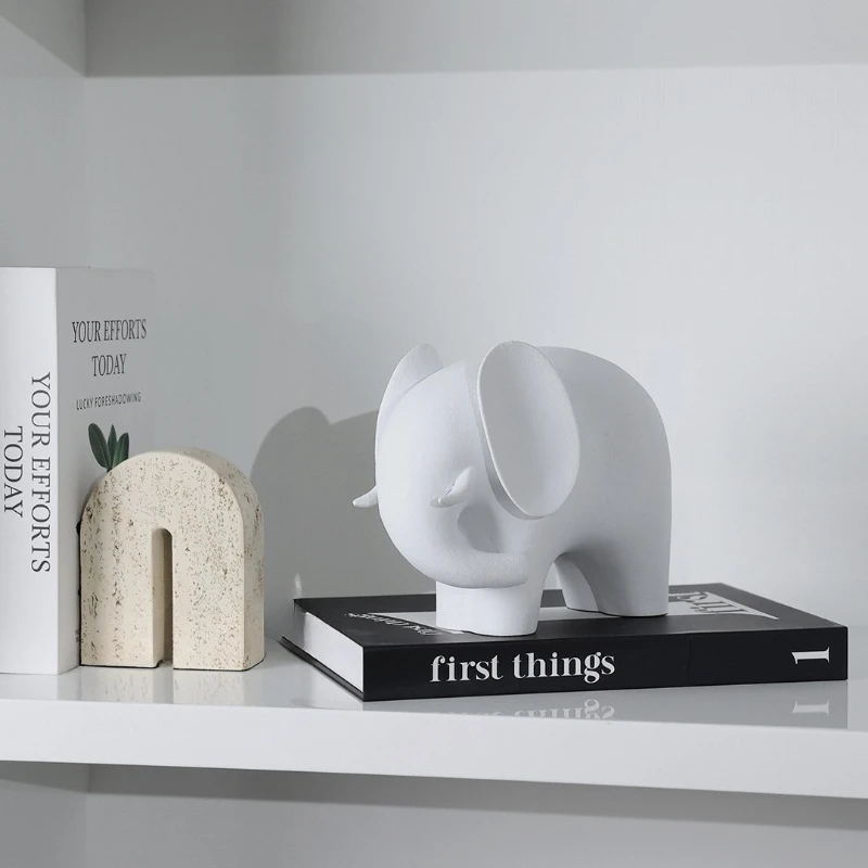Nordic Creative Elephant Resin Craft Ornament, Living Room Entrance and Office Sculpture Decoration, Modern Home Decoration
Nordic Creative Elephant Resin Craft Ornament, Living Room Entrance and Office Sculpture Decoration, Modern Home Decoration