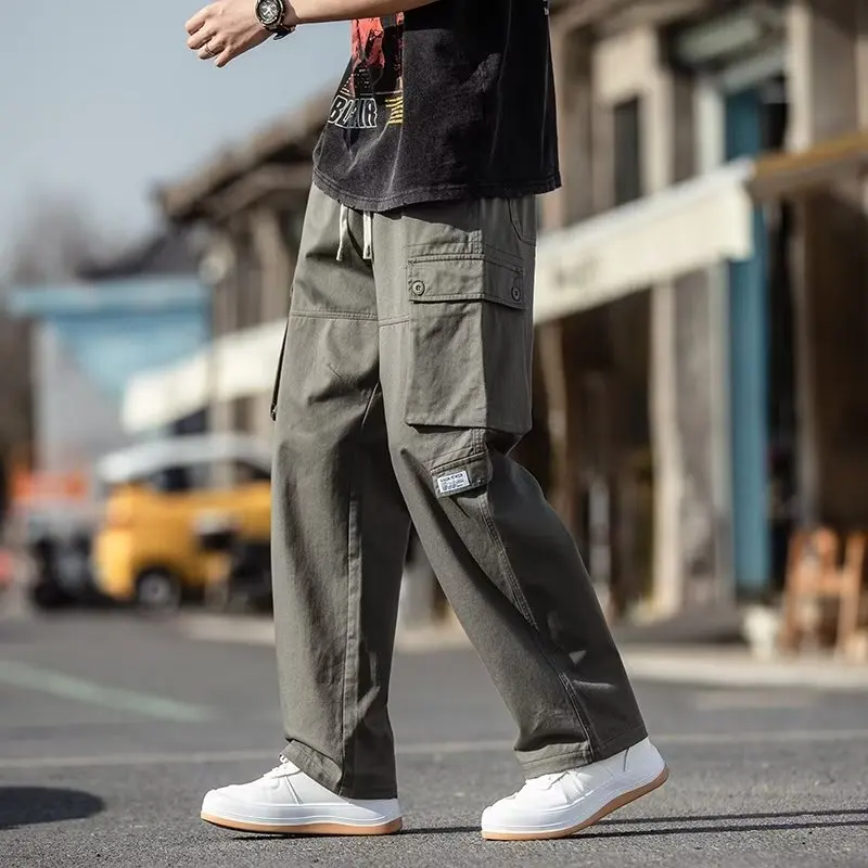 Men's Multi Pocket Functional Military Green Work Pants Casual Straight Loose Wide Leg Joggers Sweatpants
Men's Multi Pocket Functional Military Green Work Pants Casual Straight Loose Wide Leg Joggers Sweatpants