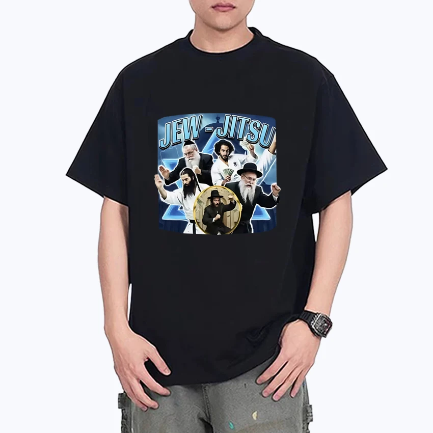 Summer 2025 Jew-Jitsu Jewish Print Graphic Oversized t-shirt Casual Funny short sleeve Men Women Tee shirt Unisex plus size tops
Summer 2025 Jew-Jitsu Jewish Print Graphic Oversized t-shirt Casual Funny short sleeve Men Women Tee shirt Unisex plus size tops