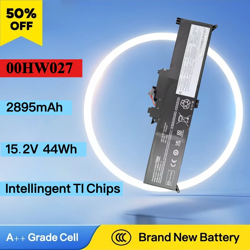 2895mAh Brand New Replacement Laptop Battery for Lenovo ThinkPad Yoga 260 370 X380 00HW026 SB10F46464 01AV432 01AV433 00HW027
2895mAh Brand New Replacement Laptop Battery for Lenovo ThinkPad Yoga 260 370 X380 00HW026 SB10F46464 01AV432 01AV433 00HW027