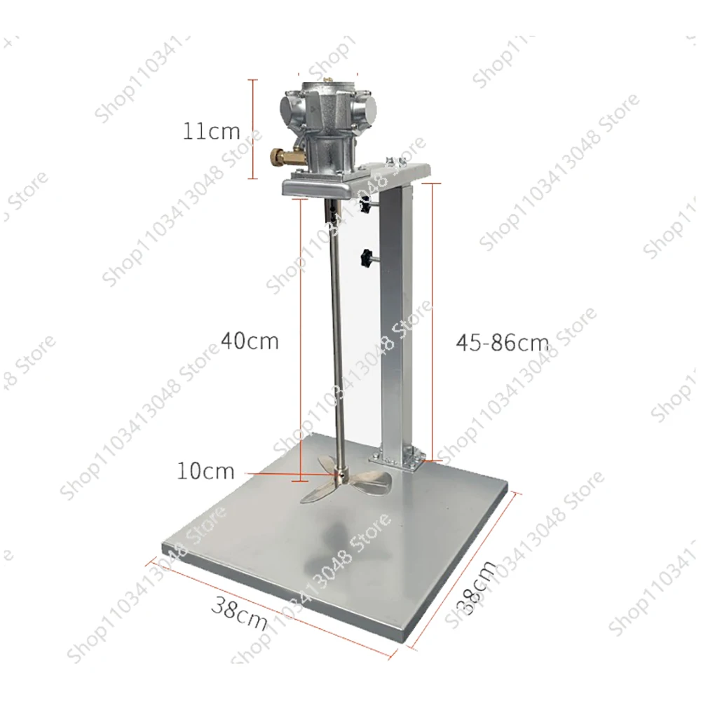 Industrial Pneumatic Mixer Glue Liftable Air Mixing Machine Paint Ink Agitator Stirrer 5 Gallon 60L Tank Liquid Dispersing Tool
Industrial Pneumatic Mixer Glue Liftable Air Mixing Machine Paint Ink Agitator Stirrer 5 Gallon 60L Tank Liquid Dispersing Tool