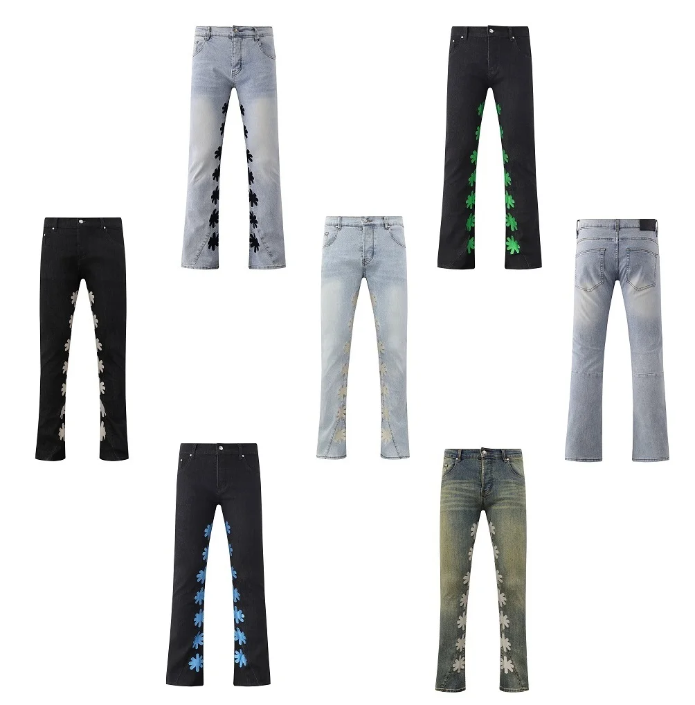LOSTSHDWS Designer slim denim Jeans Mens Top Quality Casual Hip Hop Streetwear Jeans American Popular Flowers embroidery Pants
LOSTSHDWS Designer slim denim Jeans Mens Top Quality Casual Hip Hop Streetwear Jeans American Popular Flowers embroidery Pants