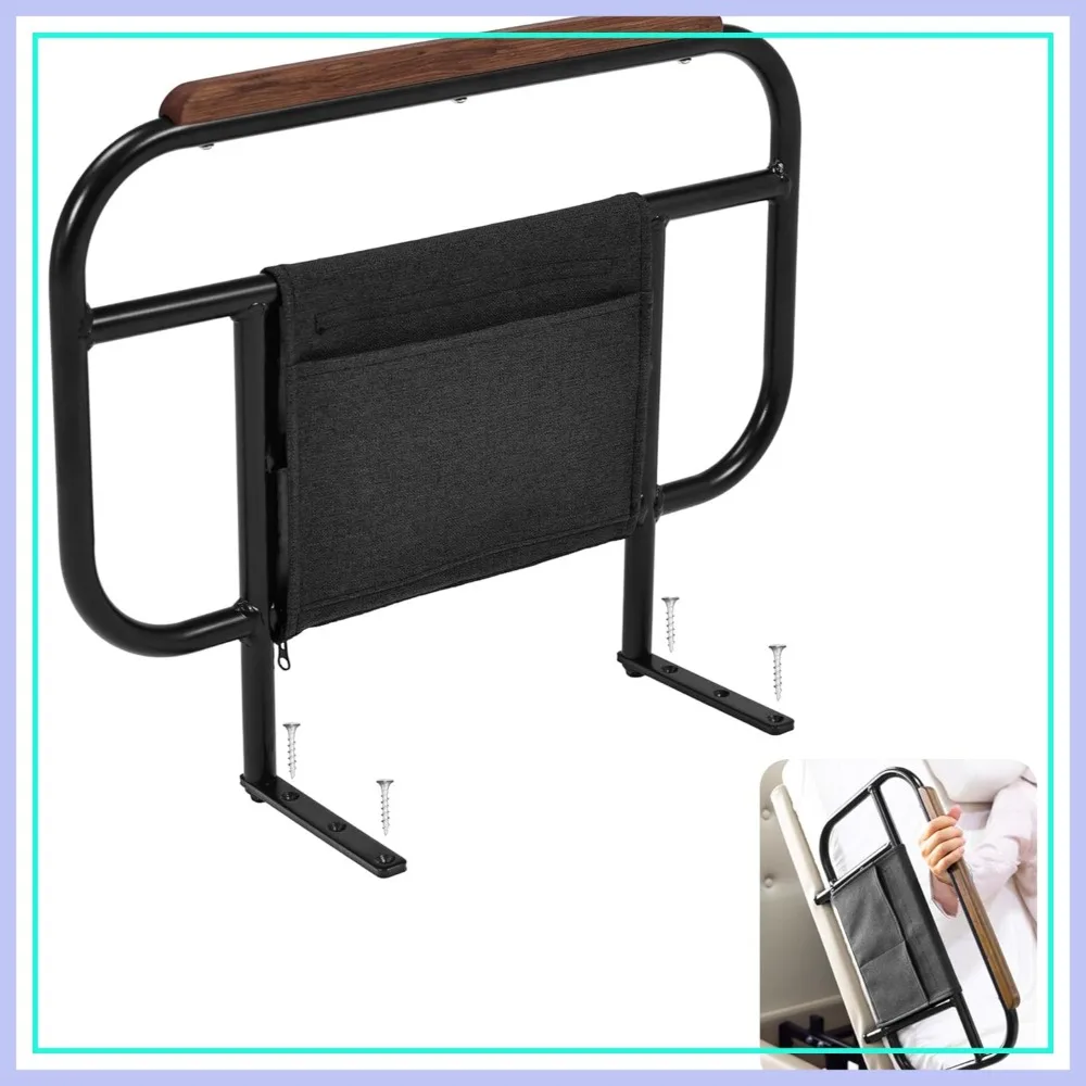 Bed Side Rail for Adjustable Bed, Screws into Wooden Board, 17 inch Height for Mattress Under 10 Inches
Bed Side Rail for Adjustable Bed, Screws into Wooden Board, 17 inch Height for Mattress Under 10 Inches
